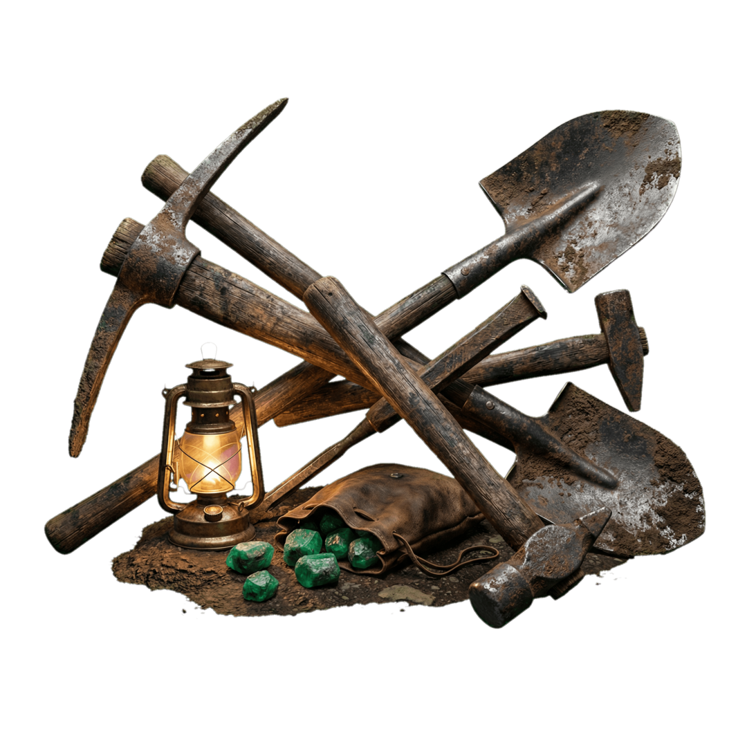 Historic Mining Tools